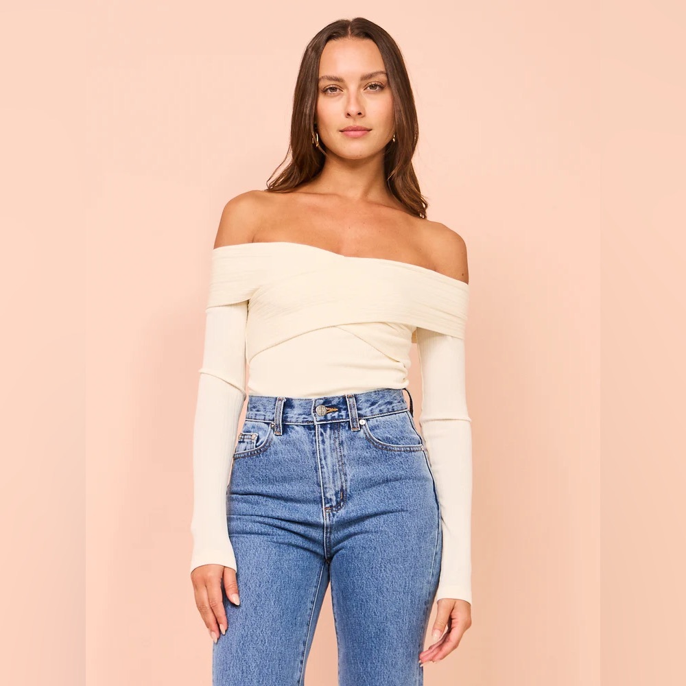 Elka Collective Iman Bodysuit In Ecru - Picture 7 of 9